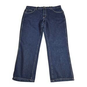 Red Head Brand Co. Jeans Men's Size 44 Classic Straight Leg Dark Wash Blue Denim